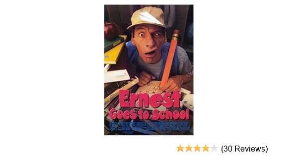 Amazon Com Ernest Goes To School Vhs Jim Varney Linda Kash