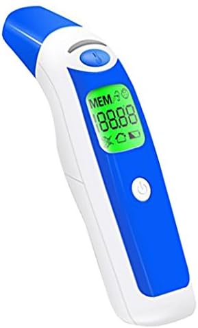 Digital Medical Forehead and Ear Thermometer - Electronic Clinical Instant Read More Accurate Fever Body Temperature, Suitable for Baby Kid Child Adult Old of All Ages R161 FDA CE aprroved (R161)