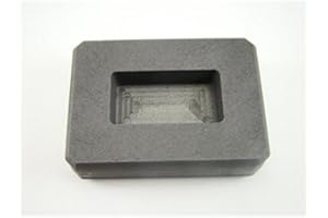 MAKE YOUR OWN GOLD BARS 1 oz Silver Bar High Density Graphite Ingot Mold Loaf Style Rectangle USA Made