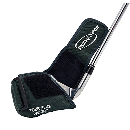 Swing Sock 13 oz. High Swing Speed Weighted Golf Warm-Up/Trainer Attaches to Club Head (Fits Irons Only)