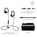 TaoTronics Bluetooth Headphones Wireless in Ear Earbuds Sports Earphones with Microphone, Black (8 Hours Playtime, Bluetooth 4.1, Hands Free Calling, Maximum Compatibility) (Red)