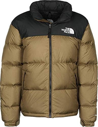 chocolate brown north face jacket