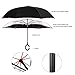 AmbrellaOK Premium Double Layer Inverted Umbrella with Reverse Folding Design Hands Free Handle Lightweight & Windproof Ideal Gift for Women & Men