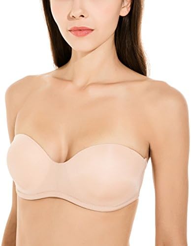 Women's Convertible Underwire Strapless Push Up Contour Bra
