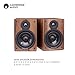 Cambridge Audio SX50 Bookshelf Speaker | 100 Watt Home Theater Compact Speakers | Pair (Dark Walnut)thumb 1