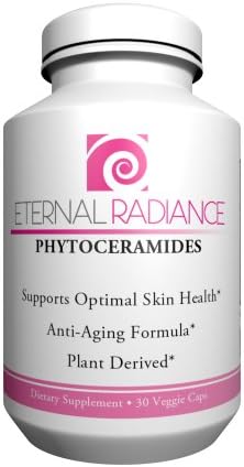 Phytoceramides - Eternal Radiance - Rejuvenating, Anti-Aging Skin Hydration Formula with 100% Daily Dose of Vitamins A, C, D, and E - 350 Mg โ 30 Day Supply