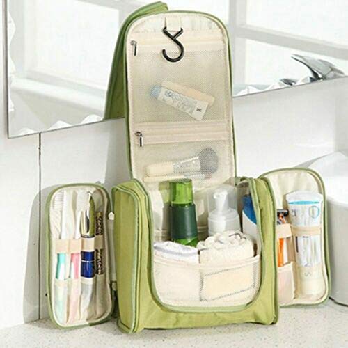 Redvive Top Travel Makeup Cosmetic Bag Toiletry Wash Case Organizer Storage Hanging Pouch - Thumbnail 3