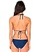Hanson V28 Padded One Piece Fringed Swimsuit Swimwear Monokini (US Size: M, Blue2)