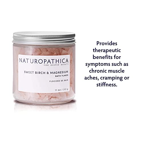 Naturopathica Sweet Birch Magnesium Bath Flakes Muscle & Joint Pain
