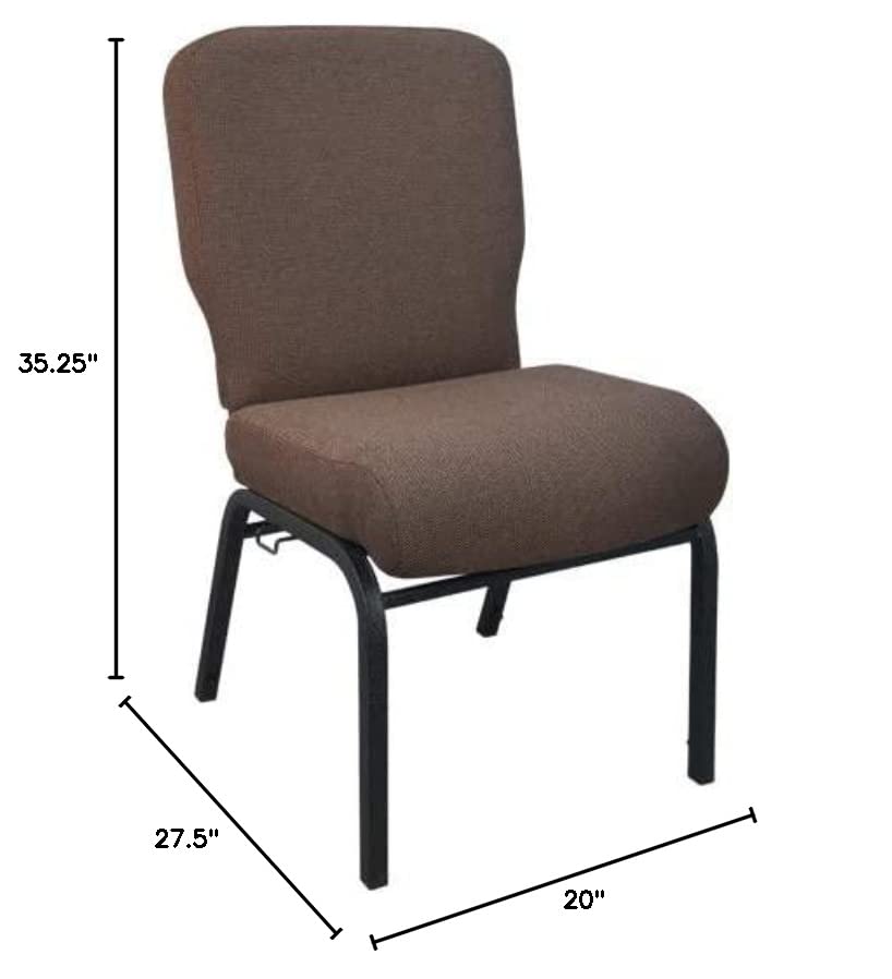 Advantage Signature Elite Java Church Chair 20 in. Wide Pricepulse