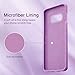 ESR Samsung Galaxy S10e Case [Soft Grip] [Drop Protection] [Scratch-Resistant] Liquid Silicone Ultra-Thin Slim Soft Gel Phone Cover for The Samsung Galaxy S10e, Purple