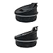 Replacement Parts 2 Piece Sip Seal Lids, Compatible with Nutri Ninja 16oz Cup：BL660/BL740/BL770/BL771/BL772/BL780/BL810/BL820/ BL830/BL203QBK/BL201C/BL201/QB3000/QB3000SSW/QB3004/QB3005