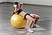 Wacces Fitness and Exercise Ball (Yellow, 65 cm)