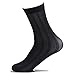 Nanxson Men's Sheer Socks 10 Pairs Pack Casual Solid Color Summer Socks Teenagers WZMD0002