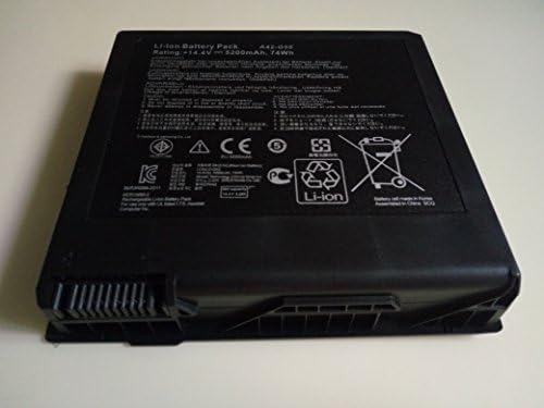 YXXM New laptop battery A42-G55 for Asus G55 G55V G55VM B056R014-0037 series 14.4V 5200mAh 8cell