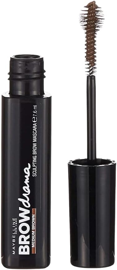 Maybelline Brow Drama Mascara Eyebrow Medium Brown Mascara