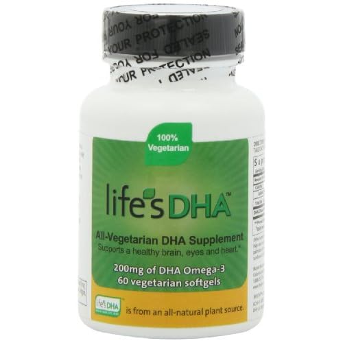 NEW Martek Life's DHA Omega-3 200mg DHA 60 all-vegetarian softgels (Pack 1) image