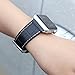 OULUOQI Leather Bands Compatible with Apple Watch 42mm 44mm with Soft Protective Case, Classic Business Genuine Leather Bands for iWatch Strap Series 4/3/2/1