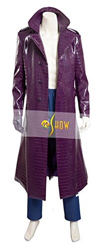 Mtxc Men's Suicide Squad Cosplay Costume Joker Full Set