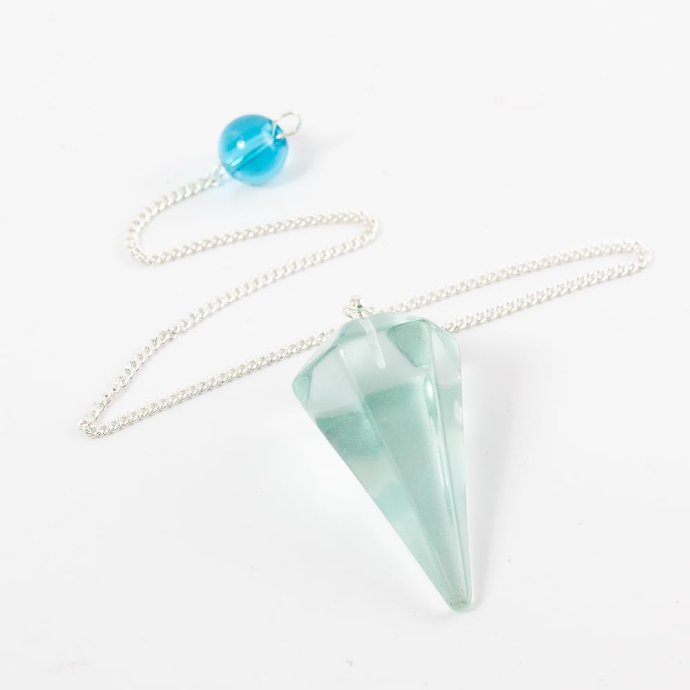 Mystic Moments Blue Obsidian Faceted Pendulum