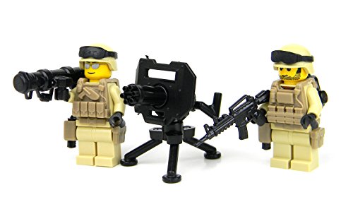 Battle Brick Modern Army Soldiers Perimeter Security (SKU45) Custom Minifigures