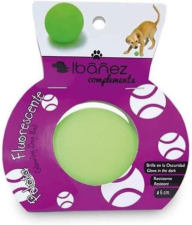 Ibañez Pelota Especial Verde Fluorescente: Amazon.es: Productos ...