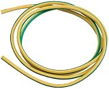 Harlington Group 3mm Earth Sleeving 1M Green Yellow PVC Wire DIY Electrical view 2