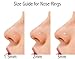 Forbidden Body Jewelry 20G Surgical Steel 2mm Bezel Set CZ Crystal Nose Stud, Clear