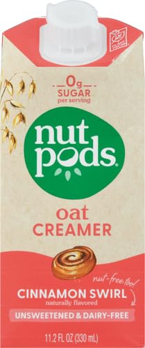 NUTPODS CINNAMON SWIRL OAT CREAMER, 11.2 FZ