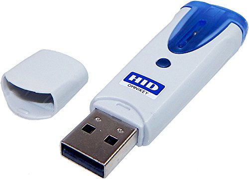 HID Omnikey 6121 V2 MOBILE USB Reader R61210220-2 SIM-Sized Smart Card Reader