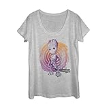 Marvel Guardians of the Galaxy Vol. 2 Groot Swirl Womens Graphic Scoop Neck