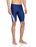 Speedo Men's Quantum Splice Jammer Swimsuit, Navy/White, 30