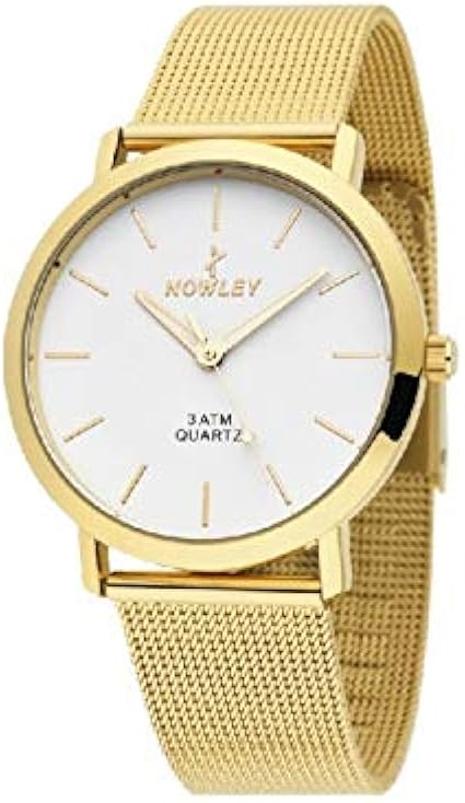 Reloj Nowley 8-5578-0-6, Dorado, Unisex, analógico: Amazon.es ...