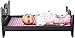 Naomi Kids Doll Bed Espresso