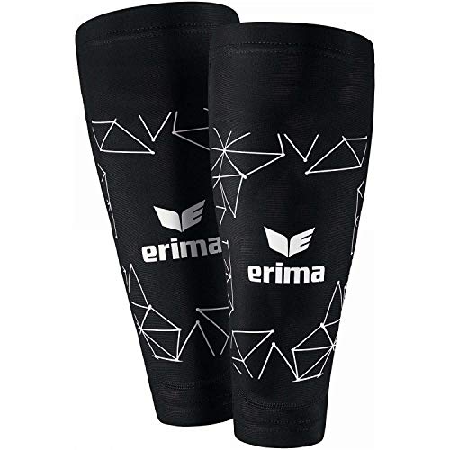 Erima Tube Sock 2.0 - Espinilleras (talla 1), color negro