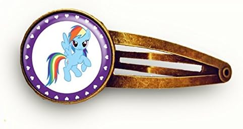 Rainbow Dash Hair Clip