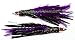 Boone Feather Trolling Jig (Pack of 2), Purple/Black, 4-Inch