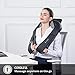 Snailax Cordless Neck Shoulder Back Massager with Heat, Shiatsu Massage Pillow with Adjustable Speeds, Rechargeable Portable Full Body Massager for Car Office Home Use