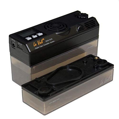 Le Veil iCigar DCH-12V5 Digital Cigar Humidifier W/Extra Tank Kit (Humidifier)