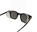 TITUS G12 Retro Style Safety Glasses Soft Folding Stainless Steel Mesh OR Color Matched Side Shield (Black Frame/Smoke Lens, Glasses Only)