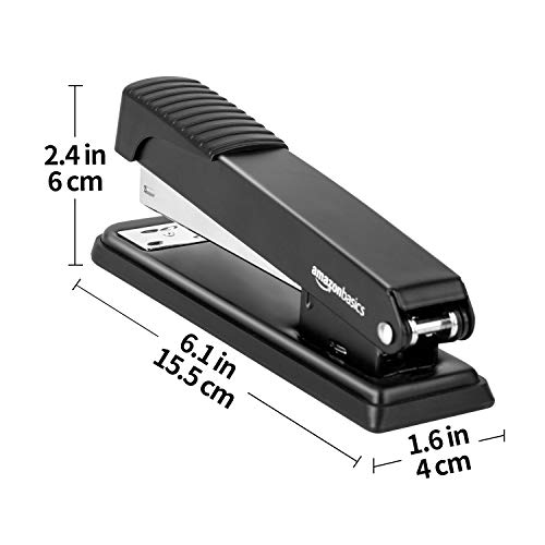 Amazon Basics Stapler, Fullstrip Desktop Stapler, Metal Office Stapler