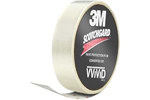 VViViD 3M Clear Paint Surface Protection Vinyl Wrap 2 Inch Wide Tape Roll (2 Inch x 60 Inch)