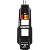 Triplett ET200 AC Line Splitter and GFCI Outlet/Receptacle Tester with 5 Visual Indicators