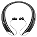 LG Tone Active+ HBS-A100 Stereo Bluetooth Headset - Black (Renewed)