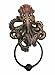 Ebros Gift Nautical Navy Unit Steampunk Octopus Kraken Warrior Decorative Resin Door Knocker Figurine As Home Decor Door Accessory Octo Creature Nautilus Submarine Hunter Victorian Sci Fi Sculpture