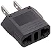Ckitze Flat European to American Outlet Plug Adapter