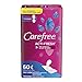 Carefree Body Shape Thin Unscented, 60 Count (Pack of 2)