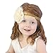 Miugle Baby Girl Gold Headbands Infant Head Wraps