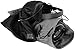 Microfiber Pouch 8 x 11 Inch (2 Pack) - Soft Cloth Storage Bag(s) for Eyeglasses, Sunglasses, Oakley Glasses, Gifts, Coins, Jewelry, Electronic Gadgets, Mobile Cell Phone - Black & Dark Grey