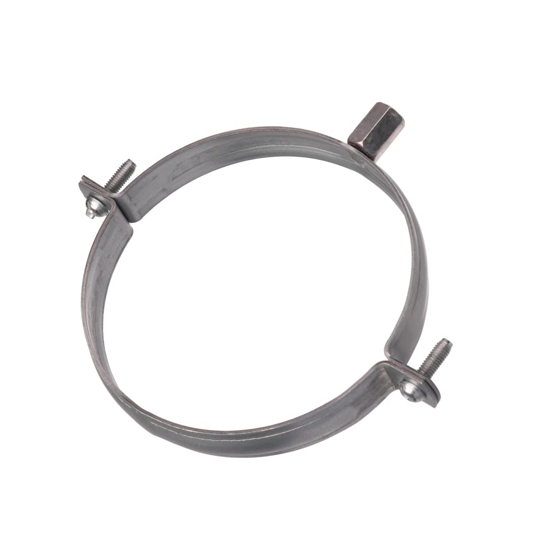 Ø 125mm / 5 inch Metal Lined Hose Clip - Anti Vibration Suspension Ring - Duct Holder - Pipe Clamp Bracket